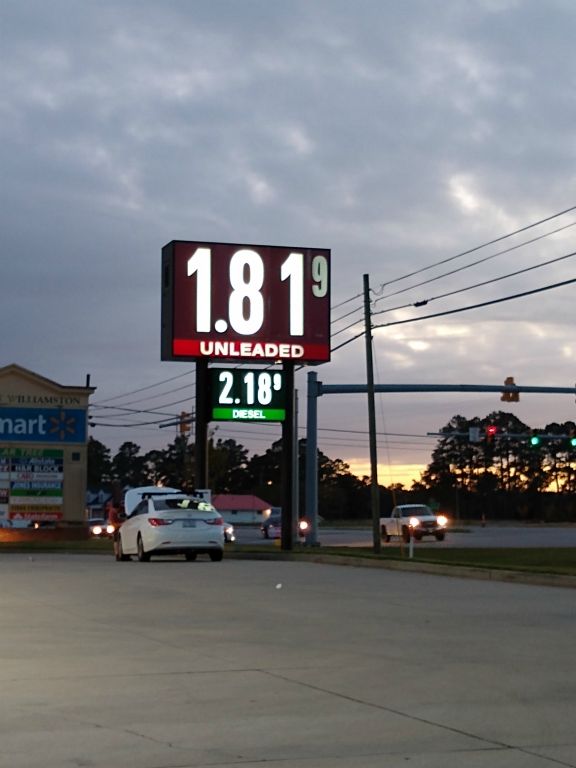Prices keep getting lower- Williamston NC